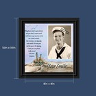 Your Smile  In Memory Of A Loved One  Sympathy Gifts  8x8 6752b