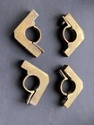 Brass Stair Carpet Rod Brackets Solid Antique Clips