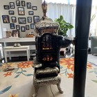 Bright Novelty Brand Parlor Stove 1880s-1915 Made By Abram Cox Co  Refurbished 