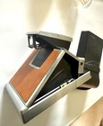 Vintage Sx-70 Polaroid Land Camera With Impossible Leather Case