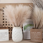 10pcs Artificial Reed Bouquet 49cm Bohemian Faux Wind Flowers Decor - New