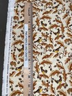 Moda Forest Frolic 100  Med Cotton Fabric By The Yard Cream Tone 48742 12 Fall
