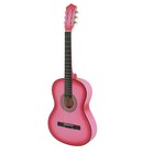 Acoustic Guitar Best Design Beginner Guitar W  Guitar Case  Strap  Tuner Pink 