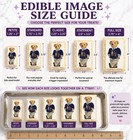 Set Of 12 Polo Bear Edible Wafer Paper Cake Images- Choose Your Size