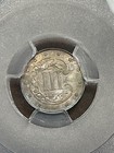 Pcgs Ms65 1862 Three Cent Silver Beautiful Choice Gem