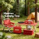 Dollhouse Miniature Camping Set Tiny Accessories Food Props