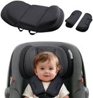 Infant Car Seat Head Support Pillow For Baby  2-layers Adjustable Side Impact Pr