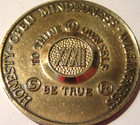 Alcoholics Anonymous Usr 32 Year Aa Bronze Medallion Coin Chip Token Sobriety
