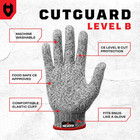 Premium Cut Resistant Gloves Food Grade     100  Food Safe     Level 5 Meat Cutting