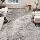 7x9 Washable Living Room Rug - Abstract Large Non-slip Area Rugs Modern Neutr   