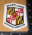 Maryland Division Of Correction Police Cloth Patch Only 