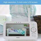 Vtech Vm5261 5    Digital Video Baby Monitor W  Pan   Tilt Camera  Wide-angle Lens