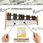 Glockenspiel Xylophone   Full Size Glockenspiel Xylophone 27 Note For Adults    