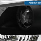 2008-2017 Mitsubishi Lancer Evo X Led Projector Headlights Pair Black