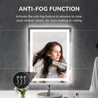 28x36   Vanity Led Bathroom Mirror Lighted Wall Mirror Dimmable Anti-fog 36x28  