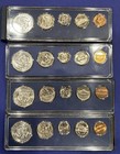 Lot Of 4 1965 Us Special Mint Sets Silver Half Genuine Govt Case Box  Holder Sms