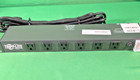 Tripp Lite Rs-1215-ra 120v 15a 12 Outlet Rackmount 1u Pdu 15ft Cable 5-15p Nob