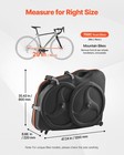 Vevor Bike Travel Case Fit For 700c Road Bike Bicycle Travel Bag With Hard Shell