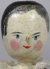 Antique Wooden Peg Doll Hand Carved Wood Articulated Lady 12inch Grodnertal