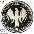 Germany  Federal Rep  5 Mark 1982-d  Pcgs Pr70dcam  Goethe  Finest Top Pop 1 1