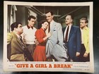 Give A Girl A Break 1953 Lobby Cards Complete Set Of 8 Debbie Reynolds Vintage
