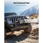 12000lbs Electric Winch 12v 85ft Steel Cable Truck Trailer Towing Off-road 4wd
