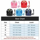 Pet Small Dog Puppy Harness Breathable Mesh Padded   Leash Set Vest Chest Strap