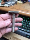 Vintage 1960 s Gillette Single Blade Safety Razor Adjustable Etc 