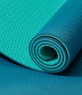 72 x24 x6mm Yoga pilates Non-slip Exercise Mat W carrying Strap Ocean Blue