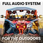 Boss Audio Systems Uni4rgb Atv Boat 4    Wake Towers And 4 Ch Bluetooth Amplifier