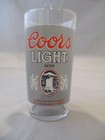 Coors Light Beer Collectors Glass Grey 5 1 4 