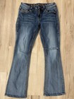 Rock Revival Jeans Womens 29 Betty Easy Boot Medium Wash Denim Blue