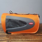 Argo Pet Avion Small Dog Cat Carrier Orange Grey Airline Approved Travel Bag