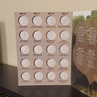 Whitman National Park Quarters 2010-2021 Collector Coin Folder Album