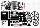 Steampunk Steel Lamp Pattern Dxf Format Cnc File For Plasma Cutting On Cd