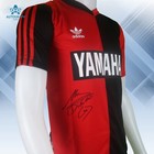 Diego Maradona Personally Signed Newells Old Boys Shirt W coa