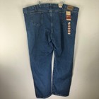 Wrangler Rugged Wear Mens Relaxed Fit Jeans Blue Denim 56x32 New Big   Tall
