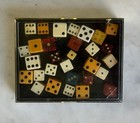 Bakelite Wooden Dice Set Vintage  30 Miscellaneous Sizes