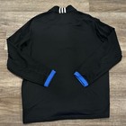 Adidas Golf Climawarm 1 4 Zip Pullover Mens Large Black Blue B38403 Mock Neck