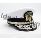 Wwii Us Navy Officer Hat Admiral Cap  Military Uniform All Sizes Available