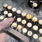  Vintage The Oliver No  5 Batwing Typewriter Rare 