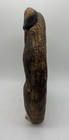 James Haddon Folk Art Wood Dog Sculpture St Bernard Hand Carved Philippines 10   
