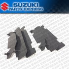 New 2003 - 2008 Suzuki Rm125 Rm 125 Oem Radiator Louvers Guards Pair 17831-37e11