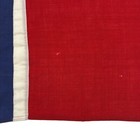 Large Vintage Sewn Norway Flag Nautical Cloth Scandinavia Art Antique Norwegian