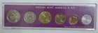 Israel          Coins Of Israel   Official Mint Set 1972