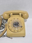 Vintage Yellow Gold Stromberg Carlson Sc500 Rotary Phone Desk Telephone Untested