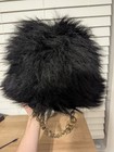Original British Bearskin Hat Busby With Chinstrap 