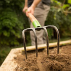 4-tine Forged Cultivator Free Shipping New