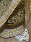 5 Yds 1 5   Wired Ribbon For Wreath  Supplies  Bows  Fall Decoration  Farmhouse