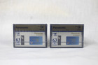 Panasonic Ay-dvm63mq Mini Dv Master Cassette -lot Of 2 -brand New Sealed